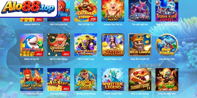 Top game bắn cá Alo88 thịnh hành hiện nay