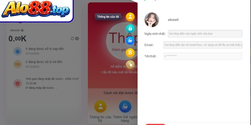 Tài khoản hội viên đã xác thực